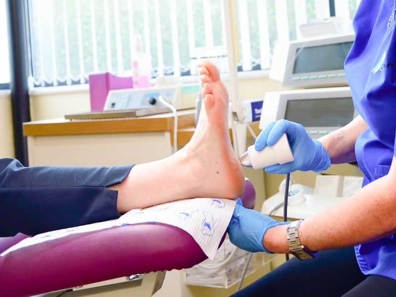 Podiatrist foot treatment Cardiff and Bridgend